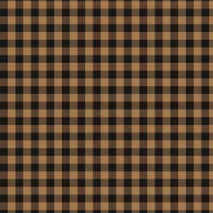 EOB~Wilmington Prints~Down by the Lake~Buffalo Check~Brown/Black~Cotton Fabric by the Yard or Select Length 39145-229