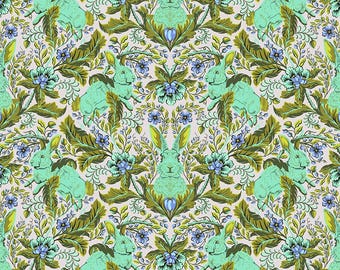 Tela de algodón Free Spirit Full Moon Forest II de Tula Pink Happy Go Lucky Starlight cortada a medida o selecciona el largo PWTP246-STARLIGHT