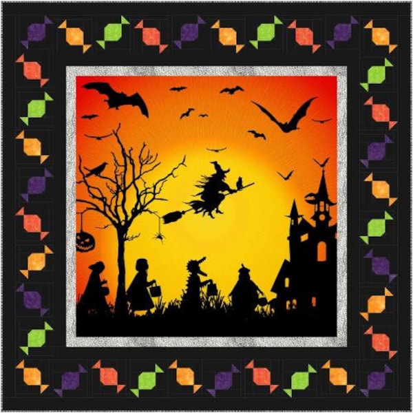 Halloween Quilt Etsy