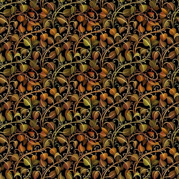 In The Beginning~Legendary Journeys~Vines~Digital Print~Multi~Cotton Fabric by the Yard or Select Length 7LJ-1