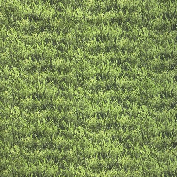 Elizabeths Studio~Landscape Medley~Grass~Green~Cotton Fabric by the Yard or Select Length 250E-GRN