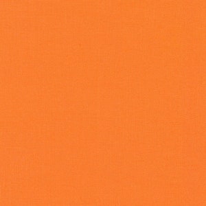 EOB~Robert Kaufman~Kona~Solid~Persimmon~Cotton Fabric by the Yard or Select Length KONA-PERSIM