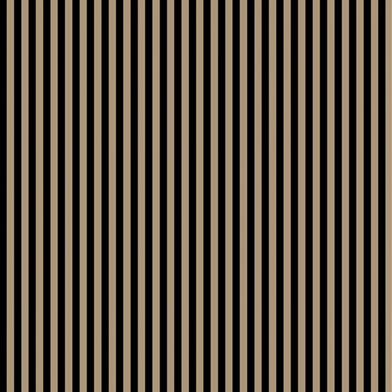 EOB~Timeless Treasures~Dogs~1/8" Stripes~Black/Tan~Cotton Fabric by the Yard or Select Length C8109-TAN