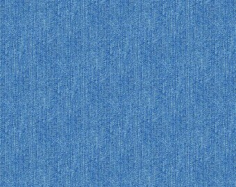 Blue Denim Fabric | Etsy India