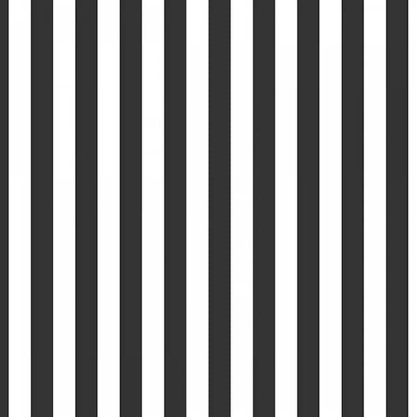 Riley Blake~Stripes~1/2" Stripes~Black/White~Cotton Fabric by the Yard or Select Length C530R-110BLA