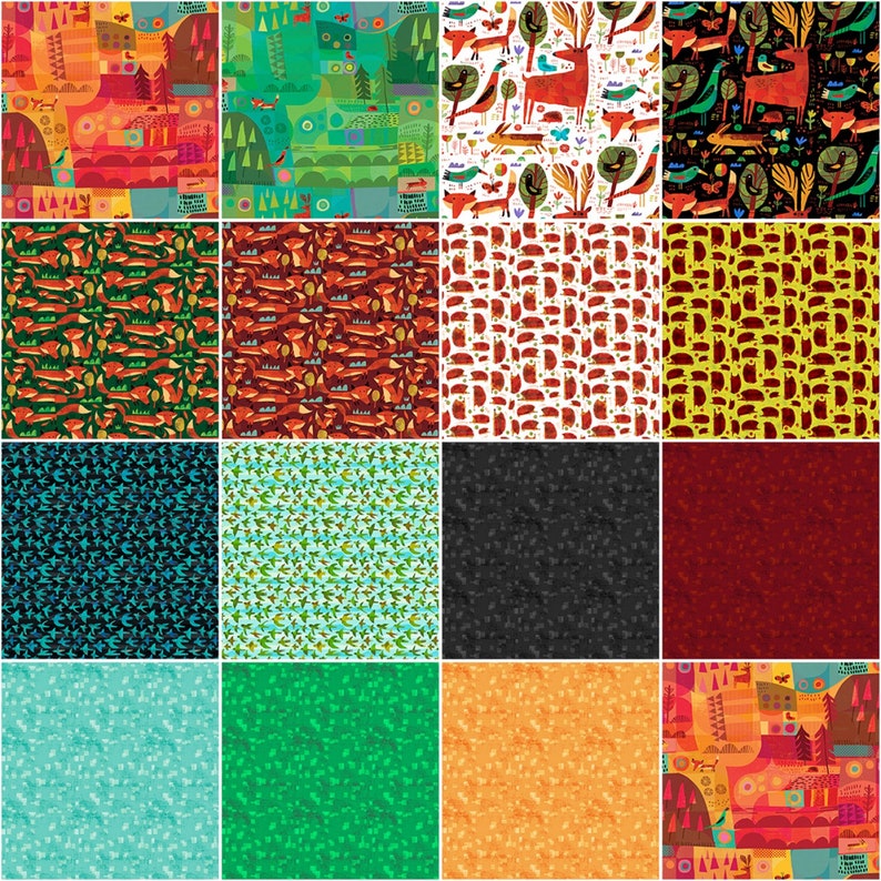 Pu&ograve; includere: Un set di 12 motivi di carta digitale con varie creature del bosco, tra cui cervi, uccelli e volpi. I motivi sono in una variet&agrave; di colori, tra cui rosso, verde, blu e giallo. I motivi sono perfetti per lo scrapbooking, la creazione di biglietti e altri progetti di artigianato.