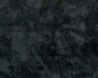 Island Batik Batik Foundations Bodacious Blacks Raven Cotton Batik Fabric by the Yard or Select Length RAVEN