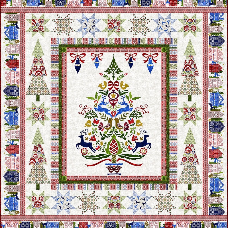 Scandinavian Quilt - Etsy