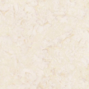 May include: A close-up of a cream-colored fabric with a marbled pattern. The fabric has a subtle texture and a soft, neutral color palette, with hints of light brown and beige throughout the design.