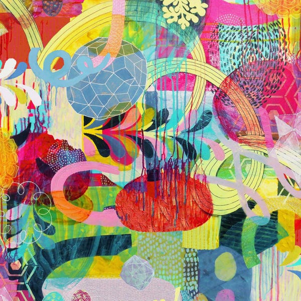 Canvas & Co by Windham, Quilting Canvas Fabric, Bright World 53487DC-1