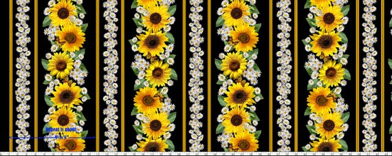 sunflower171707ページ Oasis Luxe - Sunflower Panel Minky - 60x60in - 811105033240