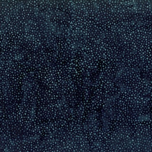 May include: A dark blue background with a scattered pattern of light blue dots.