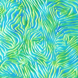 May include: Abstract seamless pattern with blue and green zebra stripes. The background is white.