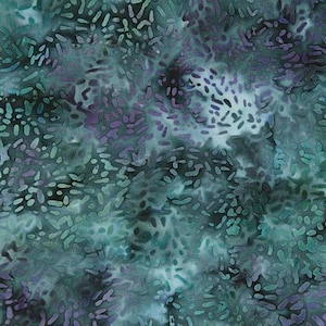 EOB Banyan Batiks Ketan Rice Look Blender Midnight Sky Cotton Batik Fabric by the Yard or Select Length 81000-1016
