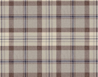 Winterwind Stable by Hoffman Quilting Cotton Fabric, Plaid Sable Y5784-144