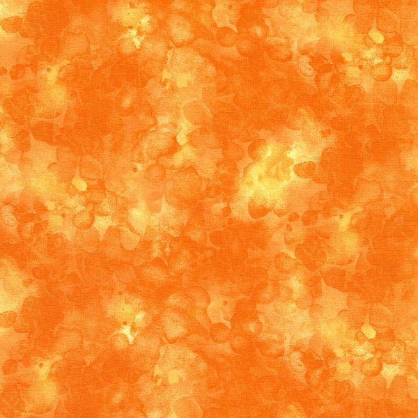 EOB~Timeless Treasures - Solid-ish by Kimberly EinmO~Tonal Blender~Orange~Cotton Fabric by the Yard or Select Length C6100-ORG
