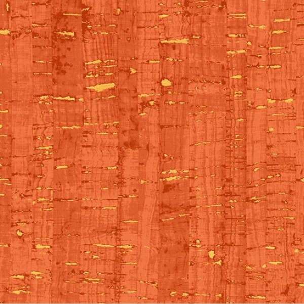 EOB~Windham~Uncorked~Mandarin w/ Metallic Gold~Cotton Fabric by the Yard or Select Length 50107M-23