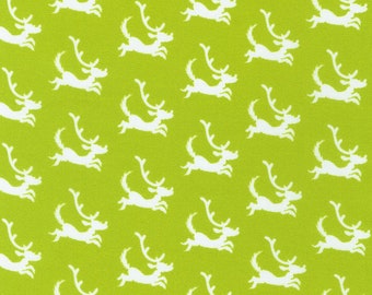 Robert Kaufman~How the Grinch Stole Christmas~Dogs~Lime~Cotton Fabric by the Yard or Select Length ADE2028150
