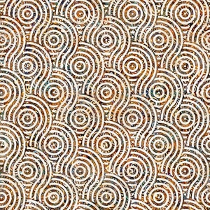 EOB~Quilting Treasures~Paradox~Circle Geo~Cream~Cotton Fabric by the Yard or Select Length 28010-E