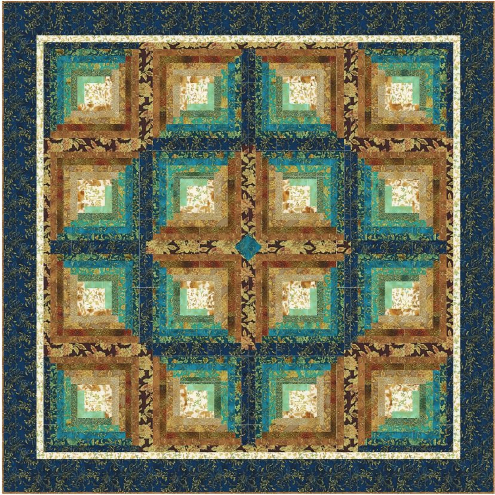 Robert Kaufman Fiorella Texture W/ Metallic Gold Earth Etsy