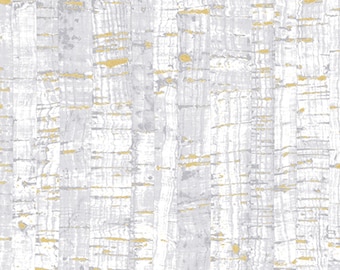 EOB Windham Uncorked Quilting Cotton w/ Metallic Gold Birch Cotton Fabric by the Yard or Select Length 50107M-4