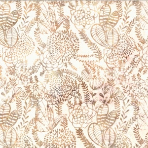 Hoffman~Bali Batiks~Driftwood Dance~Abstract~Wheat~Cotton Batik Fabric by the Yard or Select Length W2581-84