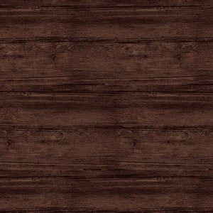 Contempo by Benartex~Washed Wood Flannel~108&quot; Wood Look Wide Backing~Espresso~Cotton Fabric by the Yard or Select 7709WF-72