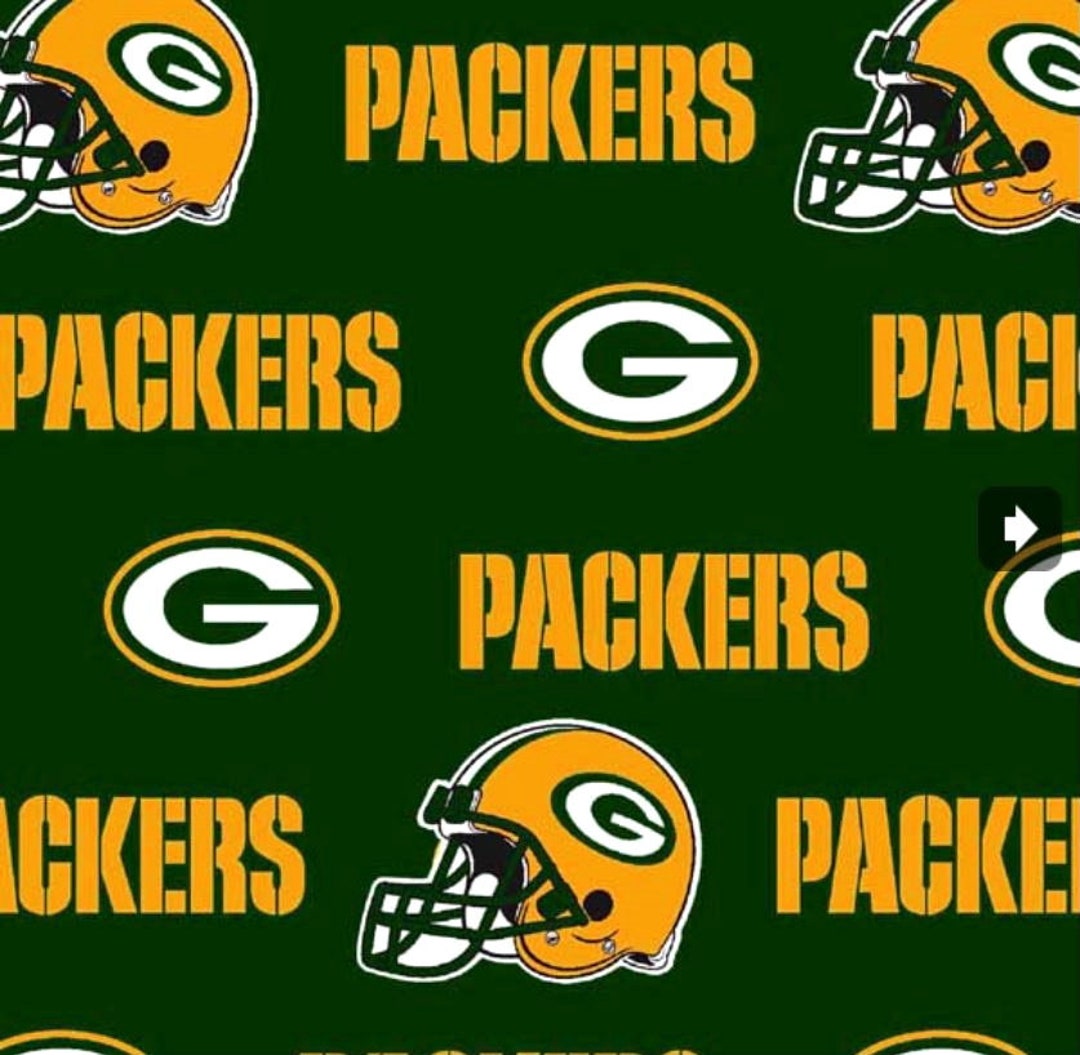 Packer Material EOB Fabric Traditions NFL Cotton Green Bay Packers Green 58/60