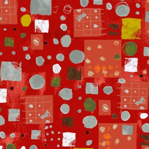 EOB~Windham Fabrics~Marble Run by Marcia Derse~Marble Run~Ruby~Cotton Fabric by the Yard or Select Length 53737D-4