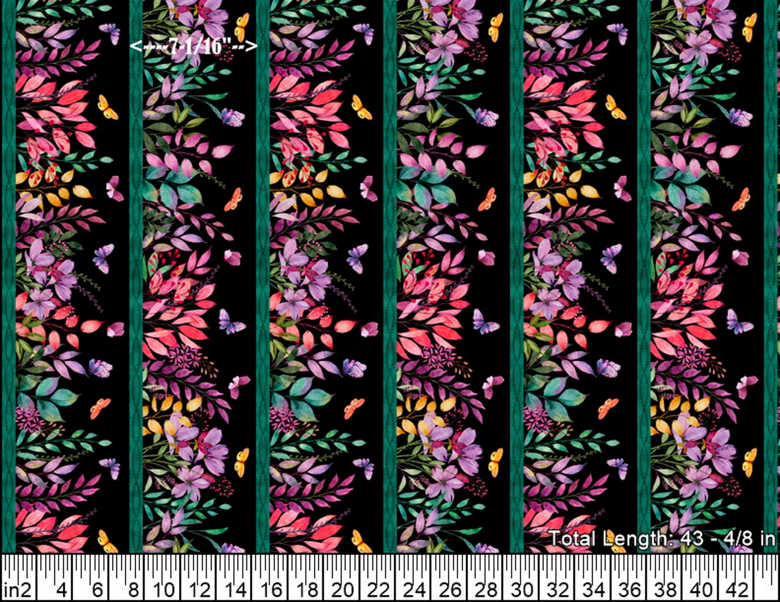 Wilmington Prints Botanical Magic Watercolor Floral Etsy