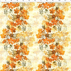 EOB~In The Beginning~Reflections of Autumn II~Shadow Flowers~Multi~Cotton Fabric by the Yard or Select Length 32RA-1