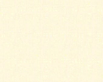 Tejido de algodón color crema EOB Riley Blake Texture de Sandy Gervais cortado a medida o largo a elegir C610-CREAM