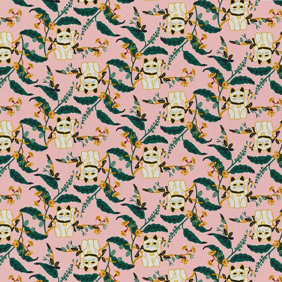 Lucky clearance cat fabric