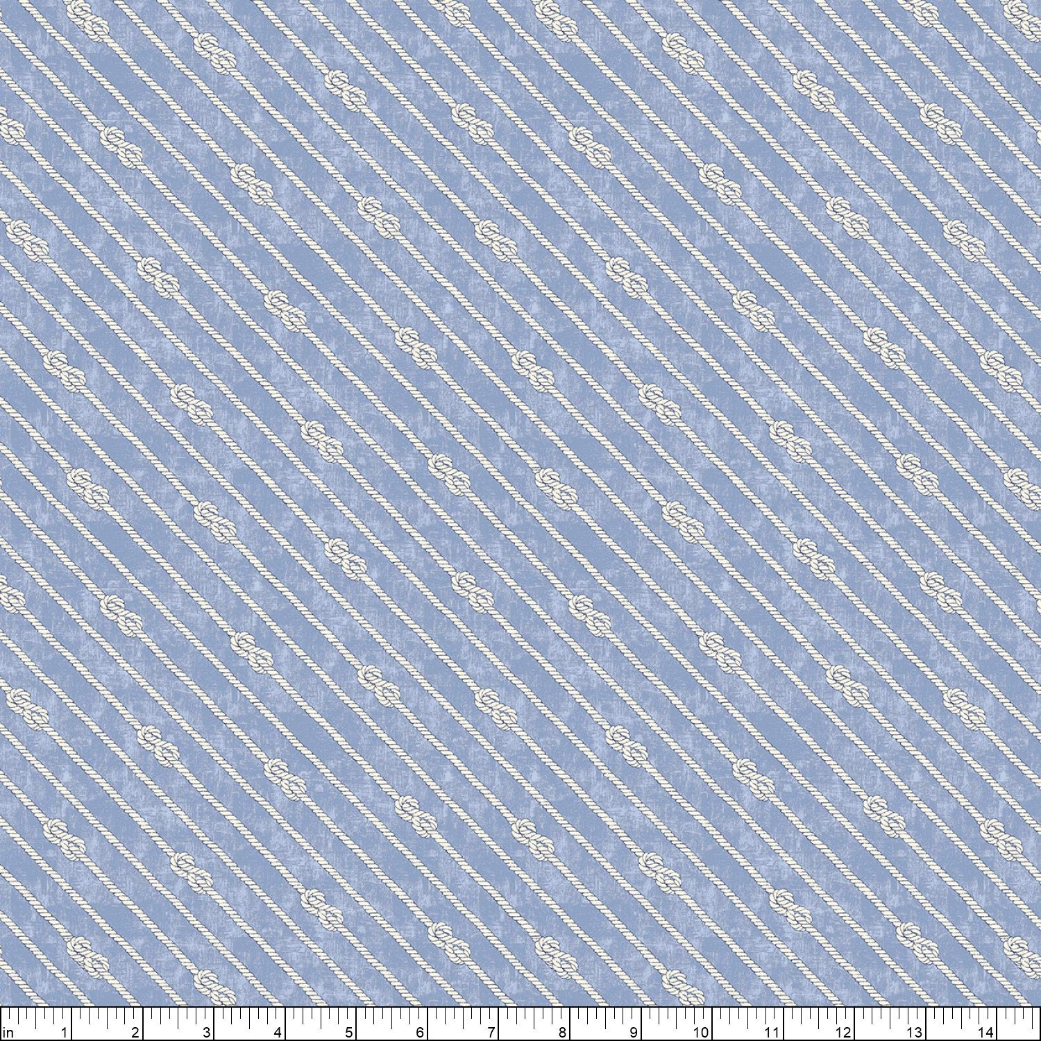 Buy Michael Miller Bon Voyage Perfect Knots Blue Cotton Online in