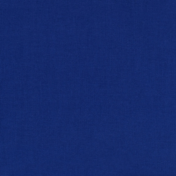 Robert Kaufman~Kona~Solid~Deep Blue~Cotton Fabric by the Yard or Select Length KONA-DPBLU