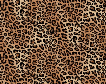 Leopard Fabric | Etsy