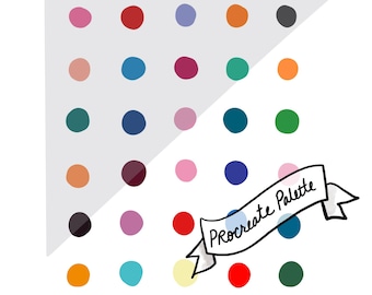 Procreate: Matisse Color Palette // Instant Download // Swatches