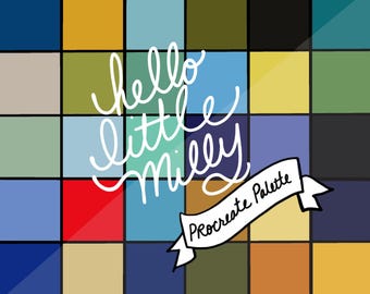 Procreate: Van Gogh Color Palette // Instant Download // Swatches