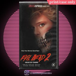 Evil Dead 2 (1987) custom VHS art piece