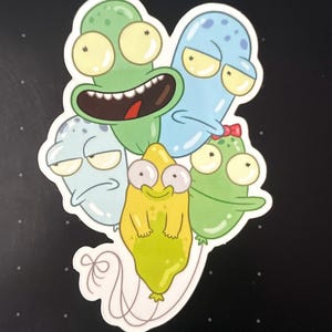 3 inch ballonsticker Solar Opposites