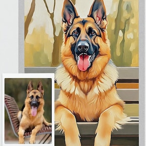 Custom Pet Portrait Paint by Numbers, Paint By Numbers Dog, Paint By Numbers For Adults Kits, Diy Paint By Number, Pet Lover Gifts