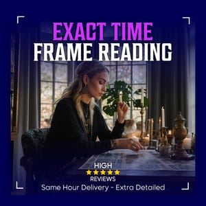 Lettura dei tarocchi con intervallo di tempo esatto / Previsione dei tempi