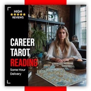 MESMO HORÁRIO | Leitura de Carreira Psíquica | Muito Detalhada | Leitura Psíquica Profunda | Leitura de Dinheiro, Leitura de Cartas de Tarô para Carreira, Leitura de Carreira Média