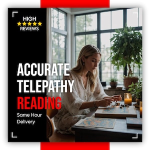 Genaues Telepathie Lesen Same Hour, Detaillierte Gedanken lesen, Empathie, Telepathie, Lesen am selben Tag, Genauigkeit Tarot Lesen, Psychische Liebe