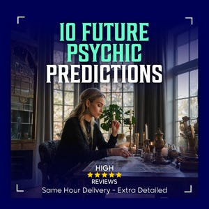 10 Future Psychic Predictions, Tarot Card Reading, Same Hour 10 Future Psychic Predictions, Future Psychic Predictions, Future Tarot Reading