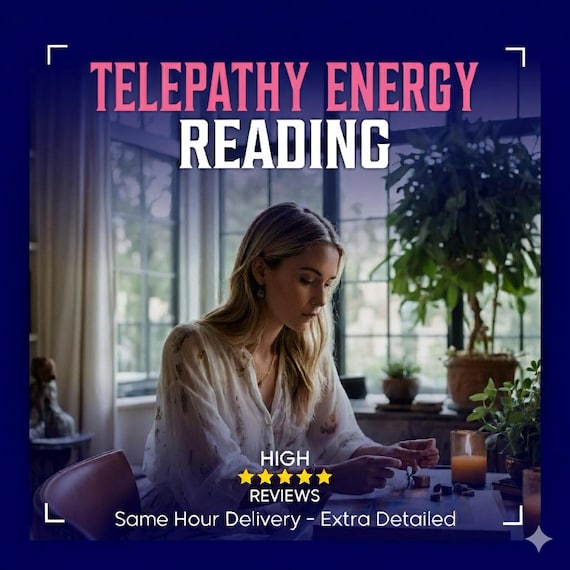 Detailed Telepathy Reading, Same Hour, Love Psychic