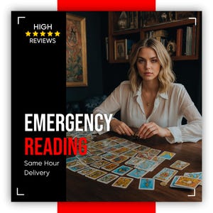 STESSA ORA / Lettura di emergenza extra dettagliata, Lettura psichica completa, Lettura della fiamma gemella stessa ora, Lettura dei tarocchi di emergenza, Lettura stessa ora