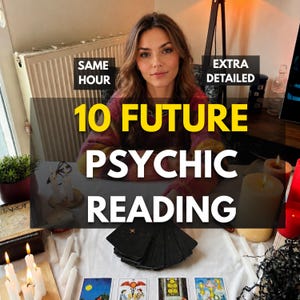 10 prédictions psychiques futures Lecture de tarot, amour, carrière, livraison même heure