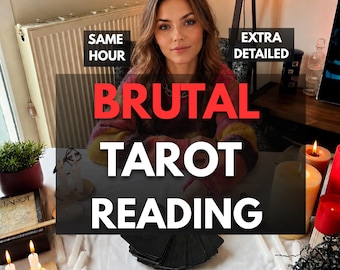 Honest Brutal Tarot Reading, Love Career Future Psychic Insights (PDF)
