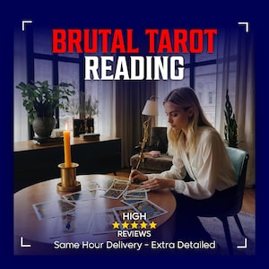 SAME HOUR Detailed Brutal Reading for Love Career And Future, Brutally Honest Tarot Reading, No Sugar Coating Tarot, Psychic Reading, PDF